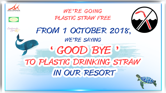 Join us in making the environment better one day at a time by not using plastic straw. No Plastic No straw please 