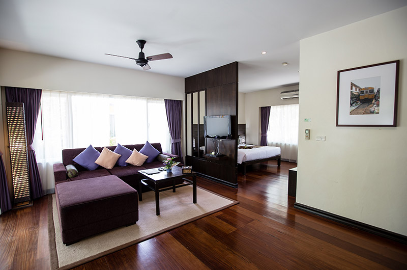 Tropical Villa - Prime Villa One Bedroom - Living Area